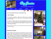 Tablet Screenshot of chezjasmine.biz